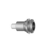 ERA.3Y.415.CTA LEMO IP50 - Dust Protected Panel Mount, Bulkhead - Rear Side Nut Bulk Gold