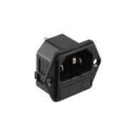 PF0001/28 Bulgin Quick Connect - 0.110" (2.8mm) Bulk Receptacle, Male Blades - Module Solder Tab