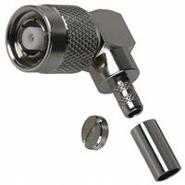 122140RP Amphenol RF 50 Ohm Free Hanging (In-Line), Right Angle Solder Weatherproof