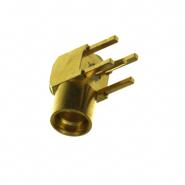 135-3701-301 Cinch Connectivity Solutions Solder Through Hole, Right Angle MMCX 50 Ohm