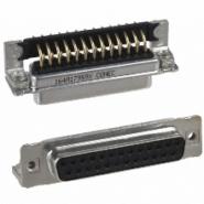 164A17959X Conec Receptacle, Female Sockets Solder 25 Positions 2 Rows