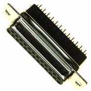 172-025-283L001 NorComp 2 Rows Housing/Shell (Unthreaded) Signal 25 Positions