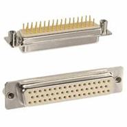 172-E50-213R021 NorComp Solder 50 Positions Receptacle, Female Sockets Signal