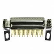 173-E25-213R141 NorComp Mating Side, Female Screwlock (4-40) Solder Signal 25 Positions