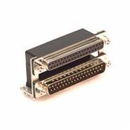 178-037-313R571 NorComp Signal Gold Plug, Male Pins; Receptacle, Female Sockets Board Lock, Grounding Indents, Shielded