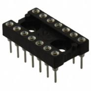 210-43-314-41-001000 Mill-Max 14 (2 x 7) DIP, 0.3" (7.62mm) Row Spacing Through Hole 0.100" (2.54mm)
