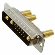 680S13W3103L401 NorComp Signal and Power Solder Cup Gold 25 Position