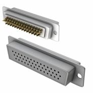 780-M44-203L001 NorComp Receptacle, Female Sockets Housing/Shell (Unthreaded) Signal Gold