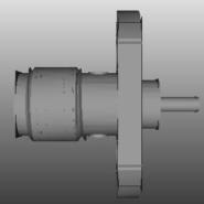 901-9789 Amphenol RF SMA Round Post