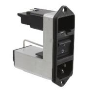 CD31.4501.151 Schurter Bulk Filtered (EMI, RFI) - Commercial Switch On-Off Quick Connect - 0.189" (4.8mm)