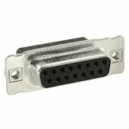 DSS2XSXXG04X Conec 15 Positions Board Side (4-40) 2 Rows Receptacle for Female Contacts