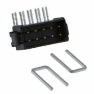 M80-8411042 Harwin Strain Relief Clips 10 Positions Solder 2 Rows