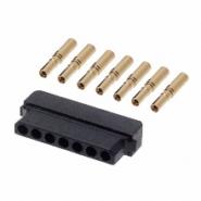 M80-8980705 Harwin Gold 7 Positions 24-28 AWG Crimp