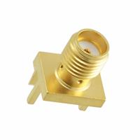 142-0791-821 Cinch Connectivity Solutions Solder Tab SMA 18GHz Board Edge, End Launch