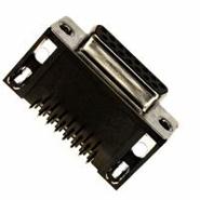 183-015-213R571 NorComp Receptacle, Female Sockets Housing/Shell (4-40) 2 Rows 15 Positions