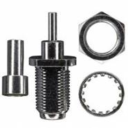 222167-10 Amphenol RF F Type Panel Mount, Bulkhead - Front Side Nut Type F 1GHz