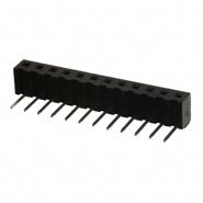 950512-5002-AR 3M 0.079" (2.00mm) Female Socket 12 Positions 1 Row