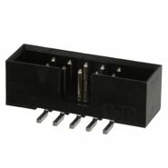 957210-2000-AR-TP 3M Gold Header, Shrouded Solder Male Pin