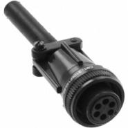 C90-3106F14S-6S Harwin Plug, Female Sockets Bulk 6 Positions Free Hanging (In-Line)