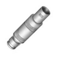 FFA.1E.250.CTAC50Z LEMO IP66/68 - Dust Tight, Water Resistant, Waterproof Free Hanging (In-Line) Coax 50 Ohm