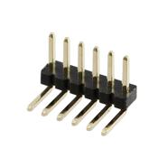 GRPB061VWCN-RC Sullins Connector Solutions Male Pin Gold Header, Unshrouded 6 Positions