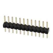 GRPB121VWVN-RC Sullins Connector Solutions 0.050" (1.27mm) 12 Positions Gold Male Pin
