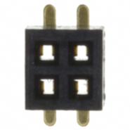 LPPB022NFSS-RC Sullins Connector Solutions 4 Positions Female Socket 2 Rows Header
