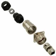 RJFTV2PE1N Amphenol PCD RJF TV Panel Mount, Square Flange Jack, 8p8c (RJ45) Coupler