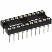 111-93-320-41-001000 Mill-Max 0.100" (2.54mm) Gold Solder DIP, 0.3" (7.62mm) Row Spacing