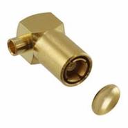 131-3693-101 Cinch Connectivity Solutions 50 Ohm Solder SMB Free Hanging (In-Line), Right Angle