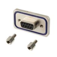 15-000613 Conec Receptacle, Female Sockets Mating Side, Female Screwlock (4-40) 9 Positions Solder Cup