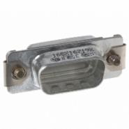 165X16719X Conec D-Sub Connectors, Female 9 Positions Bulk EMI/RFI Shielded Backshell