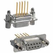 172-009-242R911 NorComp Board Lock Gold Receptacle, Female Sockets 2 Rows