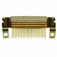 174-E25-211-141 NorComp Signal 2 Rows Gold Mounting Hardware