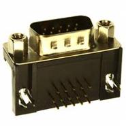 181-015-113R561 NorComp Signal Gold 3 Rows Plug, Male Pins