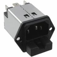 5220.0623.3 Schurter Bulk Receptacle, Male Blades - Module 5220 Quick Connect - 0.250" (6.3mm)