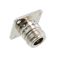 82-6101-RFX Amphenol Solder 4-Hole Flange Type N 50 Ohms