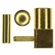 903-291P-51A1 Amphenol RF Solder Free Hanging (In-Line), Right Angle SMB 50 Ohm