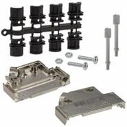 971-025-020R121 NorComp 971, ARMOR Plastic, Metallized Shielded 45°