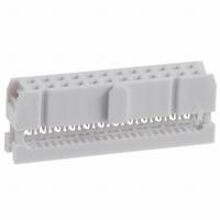 AWP24-7540-T-R Assmann WSW Components 0.100" (2.54mm) Free Hanging (In-Line) 24 Positions Socket