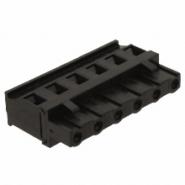 ELFT05450 Amphenol PCD Retention Latches (Wire Side) Plug, Female Sockets Screw - Rising Cage Clamp 0.300" (7.62mm)