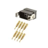 M80-8130805 Harwin 8 Positions Datamate L-Tek 22 AWG Gold