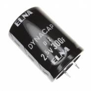 DZH-2R5D307S57T Elna America -20%, +80% 2.5V 300F Through Hole