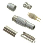 FGG.0B.302.CLAD42 Lemo Gold Shielded IP50 - Dust Protected Plug, Male Pins