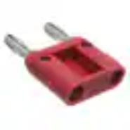 MDP-S-9 Pomona Electronics Non-Mating End Insulated Banana Plug, Double, Stackable Free Hanging (In-Line) Solderless