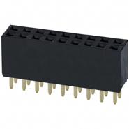 PPPC092LFBN-RC Sullins Connector Solutions 18 Positions 2 Rows 0.100" (2.54mm) Female Socket