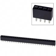 PPTC291LFBN-RC Sullins Connector Solutions 0.100" (2.54mm) Through Hole 1 Row Solder