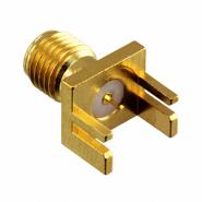 142-0711-881 Cinch Connectivity Solutions SMA Board Edge, End Launch Solder Tab 18GHz