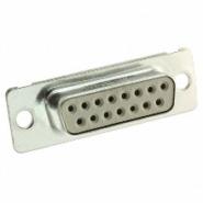 164A10079X Conec Receptacle, Female Sockets Solder Gold Housing/Shell (Unthreaded)