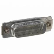 165X16729X Conec Bulk Cap (Cover), Screen EMI/RFI Shielded Backshell 15 Positions